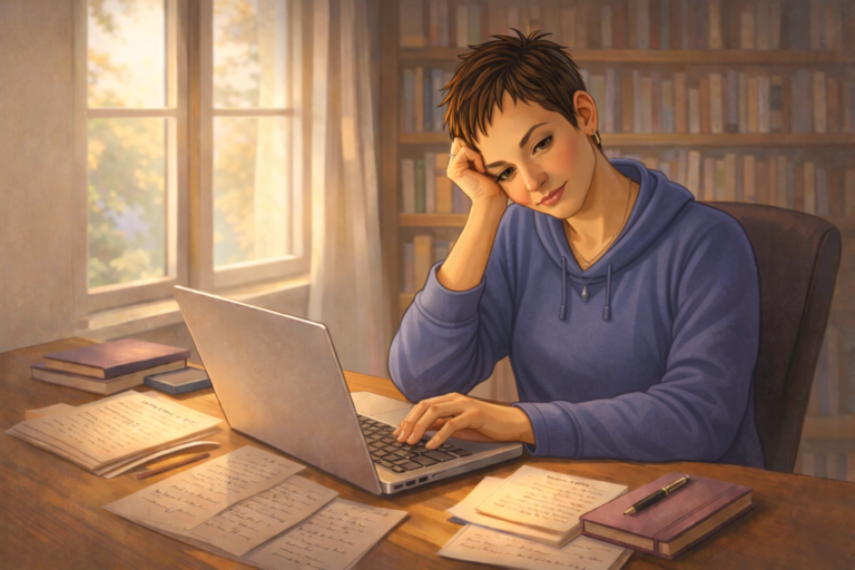 Autrice à temps plein : bilan sans filtre de mon premier mois