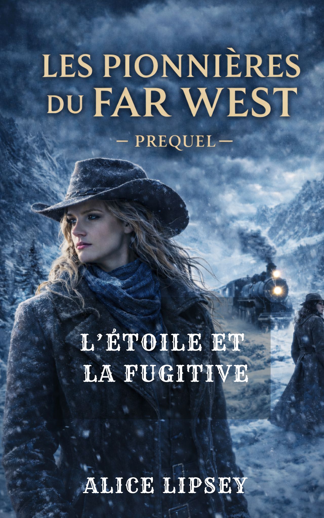 Couverture du préquel L'Étoile et la Fugitive — Les Pionnières du Far West, Alice Lipsey