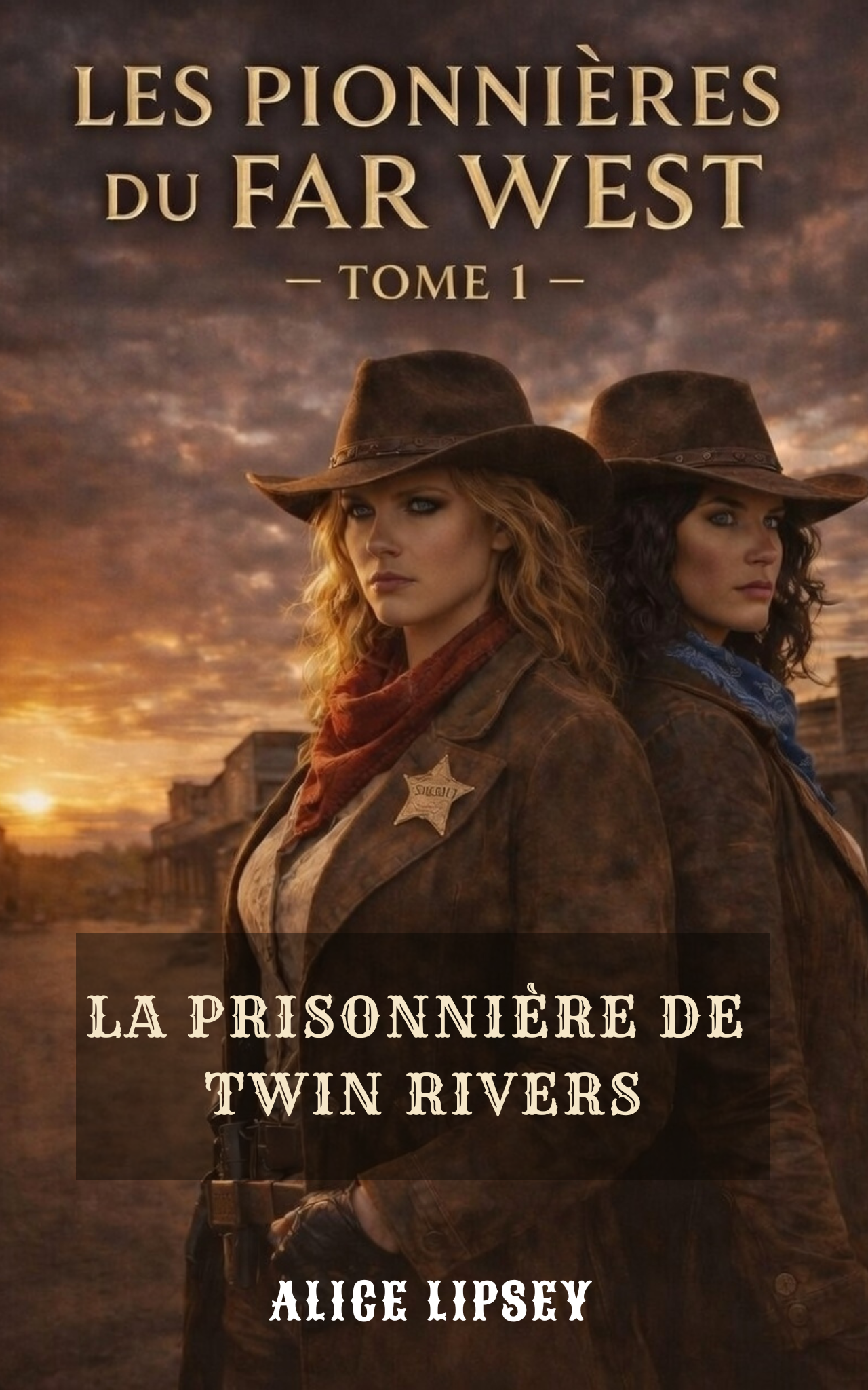 La Prisonnière de Twin Rivers — Tome 1 Les Pionnières du Far West