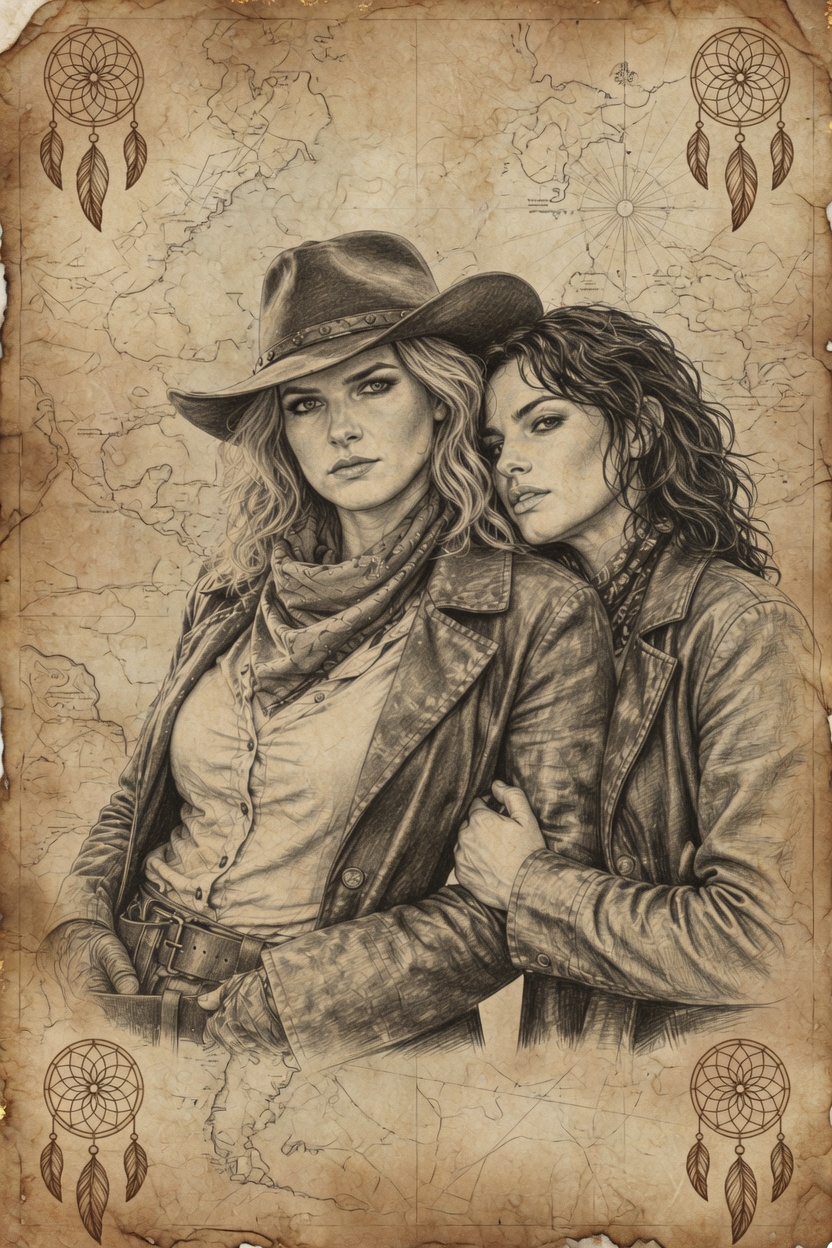 Carte collector — Alma & Lydia, les fugitives