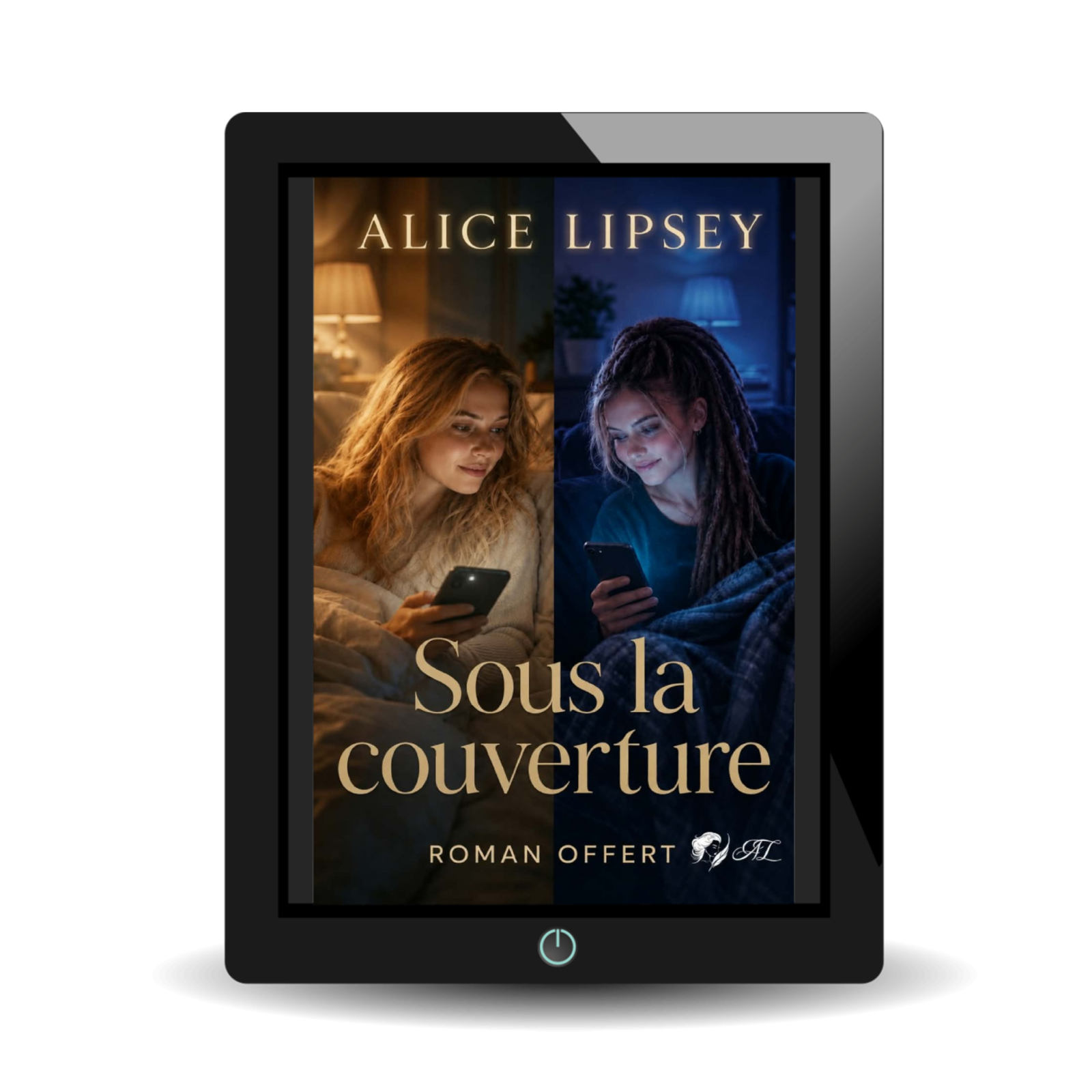Couverture du roman offert Sous la couverture