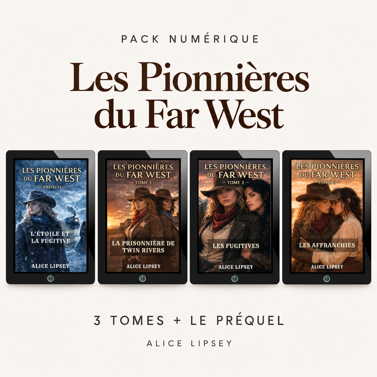 Pack Les Pionnières du Far West